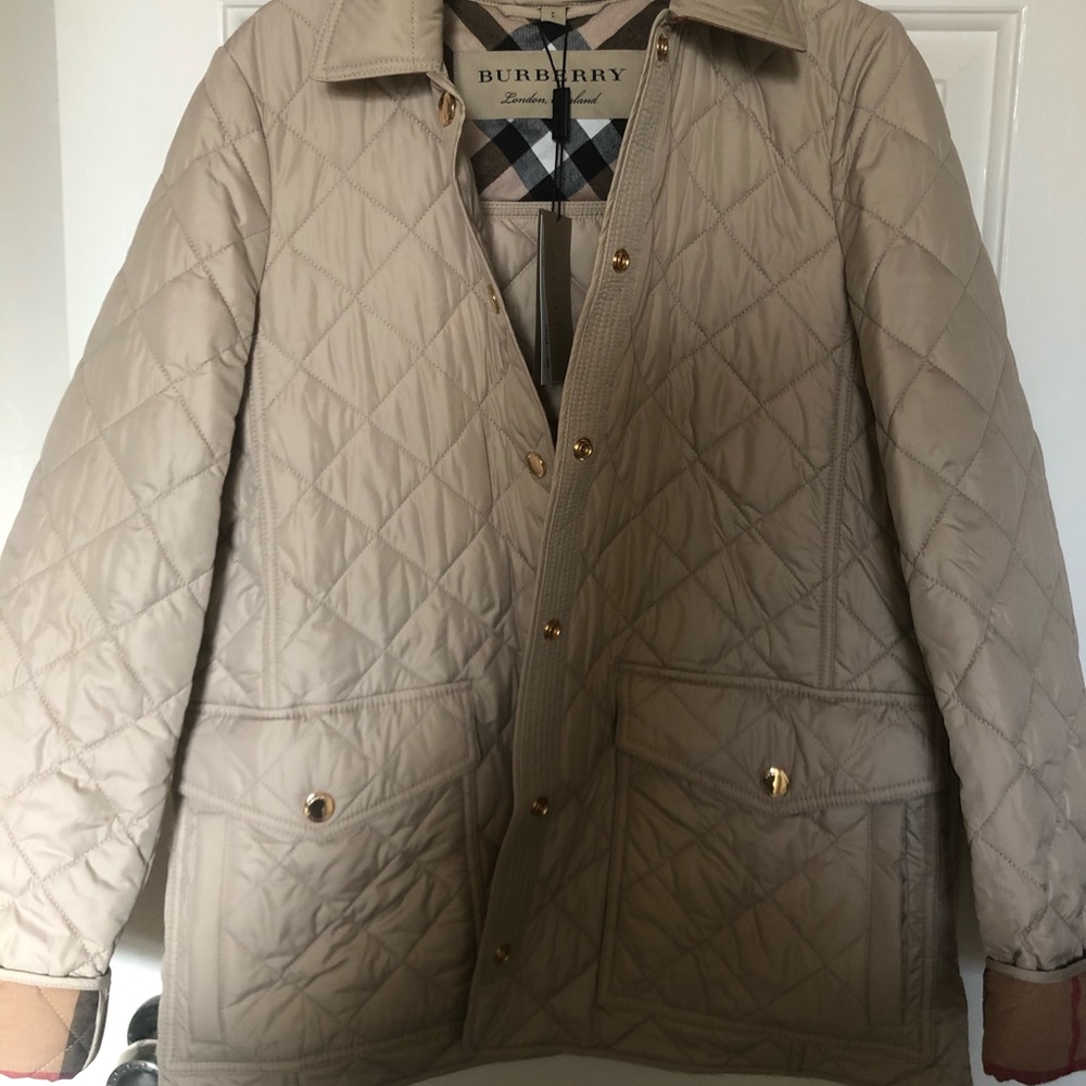 NWT Burberry Westbridge Quilted Jacket